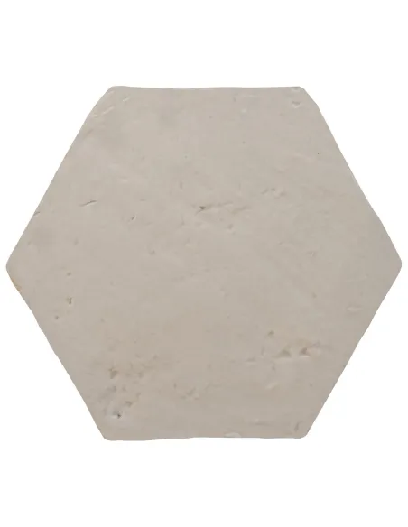 Handgemachte Dekorfliesen Emotions Taupe matt Hexagon 20X23 cm