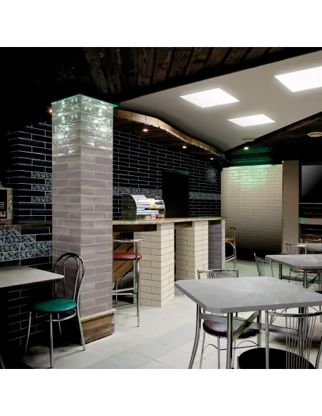 Ceramica artistica Emotions nero listello 6x30 cm