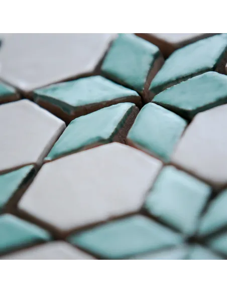 Carrelage Mosaïque Le Miniature Fiori 1 su rete 27,5X32,5 cm Carrelage Mosaïque Le Miniature Fiori 1 su rete 27,5X32,5 cm