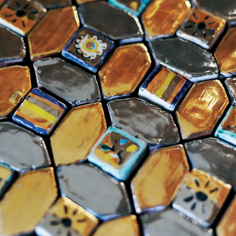 Tessere Mosaico Le Miniature Decorazione 7 su rete