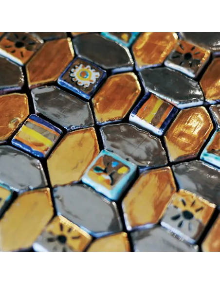 Mosaikfliesen Le Miniature Decorazione 7 auf Netz
