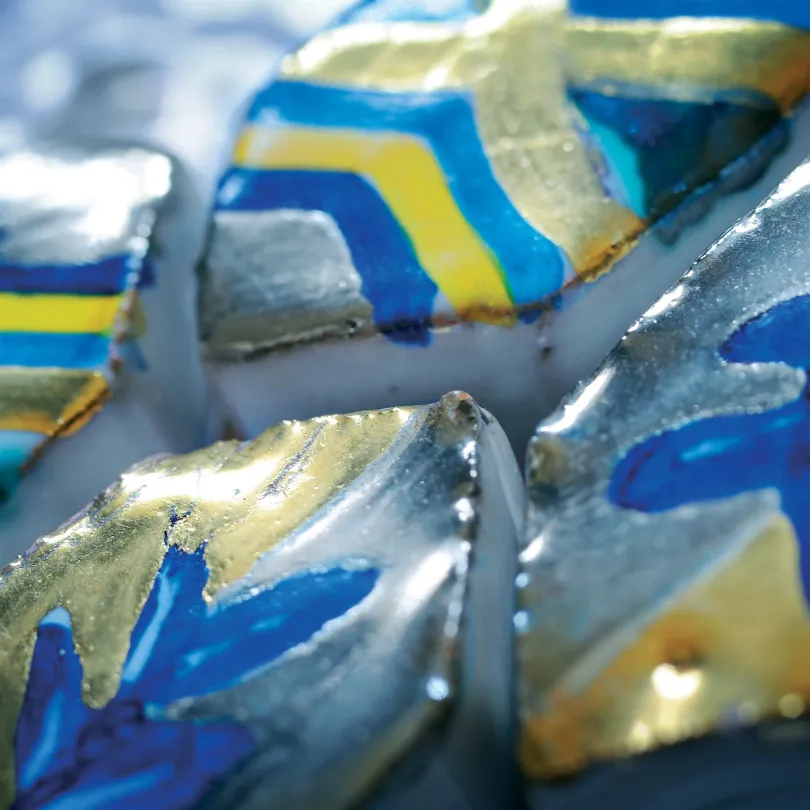 Tessere Mosaico Le Miniature Losanga Preziosi su rete 29,6X28,5 cm