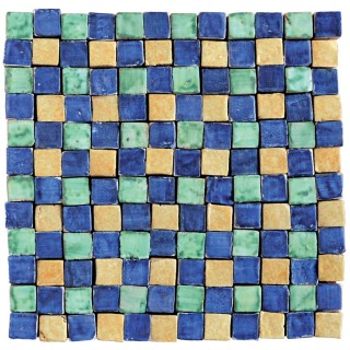 Tessere Mosaico Le Miniature Acquerelli 1 su rete 29,6X29,6 cm