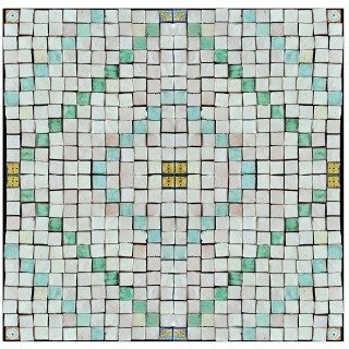 Tessere Mosaico Le Miniature Acquerelli 6 su rete 29,6X29,6 cm