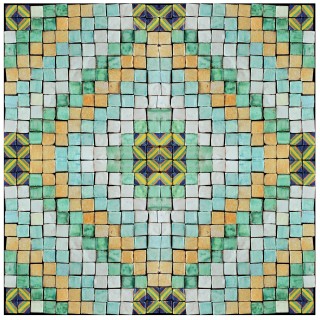 Tessere Mosaico Le Miniature Acquerelli 8 su rete 29,6X29,6 cm