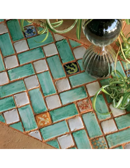 Carrelage Mosaïque Le Miniature Geometria 1 su rete 27,5X32,5 cm Carrelage Mosaïque Le Miniature Geometria 1 su rete 27,5X32,5 cm