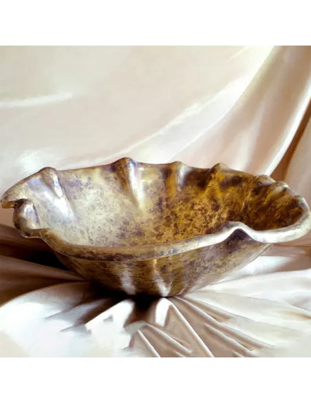 Handmade bathroom sink Ottone Antico Maestri Ramai Handmade bathroom sink Ottone Antico Maestri Ramai