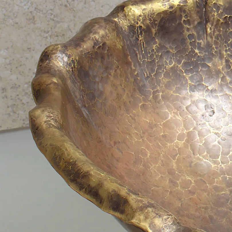 Lavabo Bagno Ottone Antico Maestri Ramai