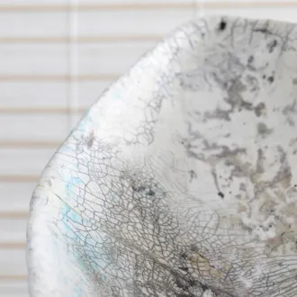 Lavabo Salle De Bain Giunca En Céramique Raku 2