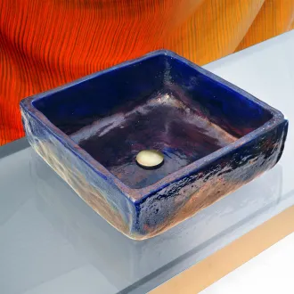 Aufsatzwaschbecken Kioto In Ceramica Raku 2