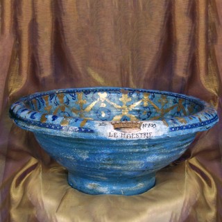 Lavabo Bagno Ceramica Oro Maestri Vasari