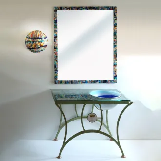 Murano glass bathroom cabinet Casanova 2