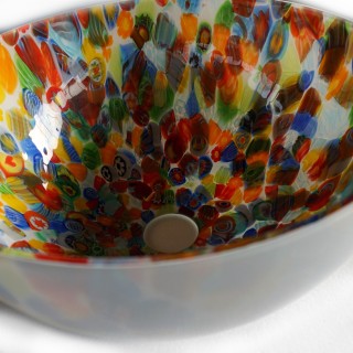 Lavabo multicolore Murrine La Fenice