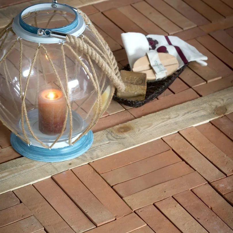 Mosaïque Terre Cuite Artisanale Micro Ecologica 5x20 Cm