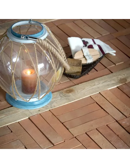 Mosaïque Terre Cuite Artisanale Micro Ecologica 5x20 Cm