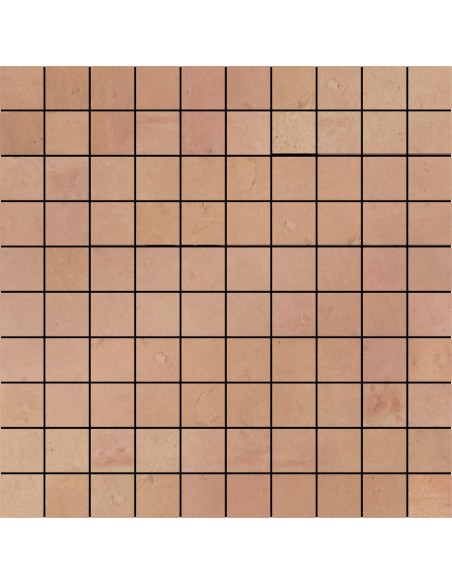Handgefertigter vorbehandelter Cotto Mosaikfliesen 3x3 cm Handgefertigter vorbehandelter Cotto Mosaikfliesen 3x3 cm
