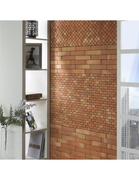 Handmade Cotto mosaic tiles Micro Ecologica pretreated 3x3 cm Handmade Cotto mosaic tiles Micro Ecologica pretreated 3x3 cm