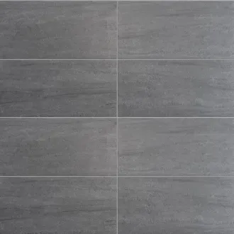 Gres effetto pietra grigio scuro Amsterdam 30x60 cm