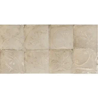 Ceramica Artistica effetto Metallo Camel Beige Relief  30x30 cm