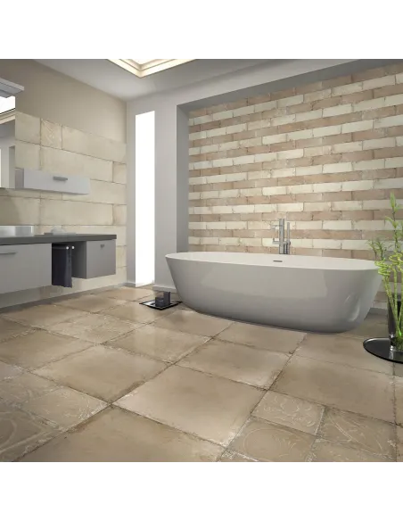 Metal effect porcelain tiles Camel Beige 10x30 cm Metal effect porcelain tiles Camel Beige 10x30 cm