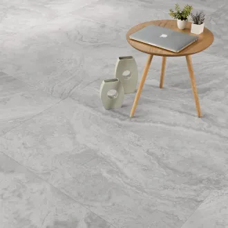 Feinsteinzeug Fliesen Travertino Pearl 60x120 Cm