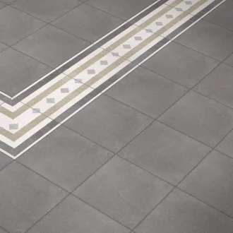 Carrelage Décoratif Elegance Anthracite 20x20 Cm R10 Antidérapant 2