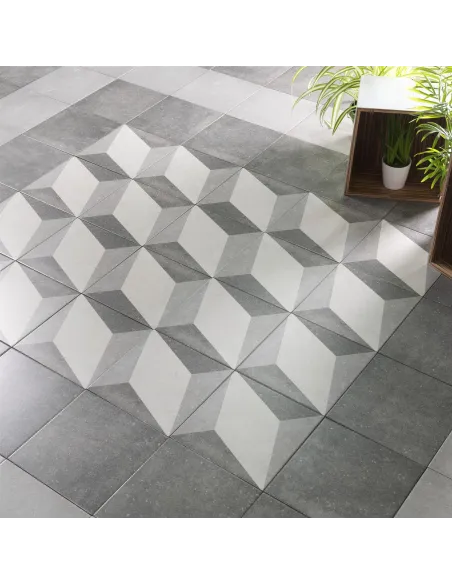 Artistic tiles Elegance Antracite 20X20 cm R10 Antislip Artistic tiles Elegance Antracite 20X20 cm R10 Antislip