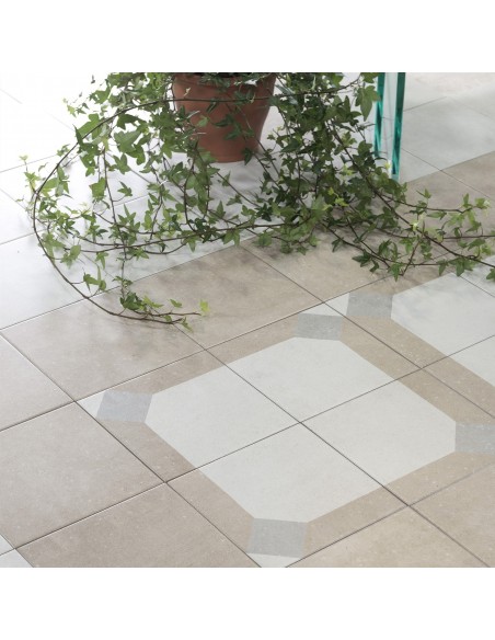 Piastrella decorata Elegance Cassettone 20X20 cm R10 Antislip