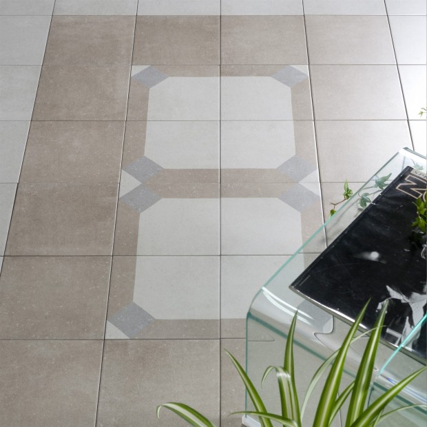 Piastrella decorata Elegance Cassettone 20X20 cm R10 Antislip