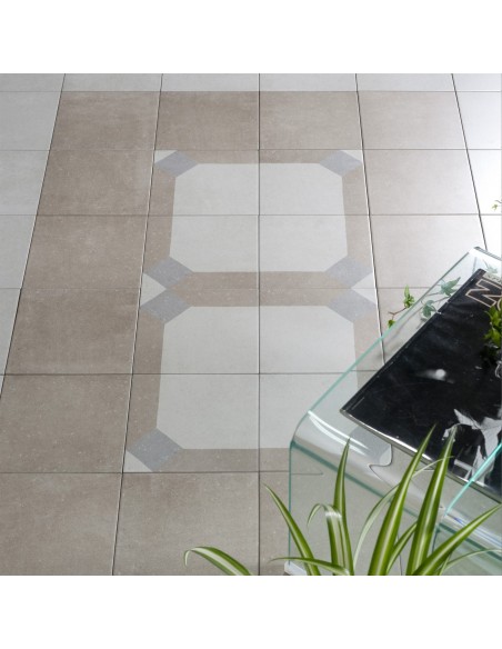 Piastrella decorata Elegance Cassettone 20X20 cm R10 Antislip