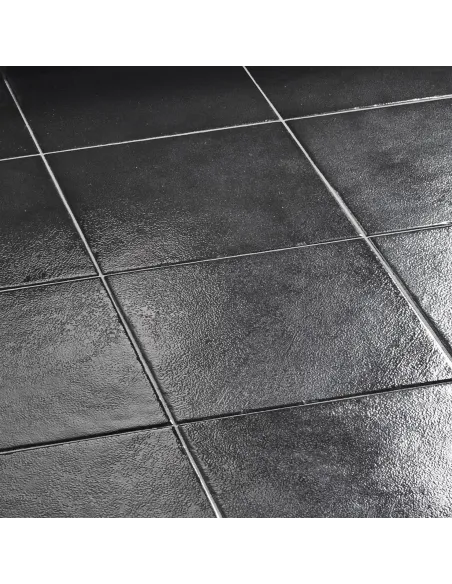 Porcelain tiles black Magma 20x20 cm Porcelain tiles black Magma 20x20 cm