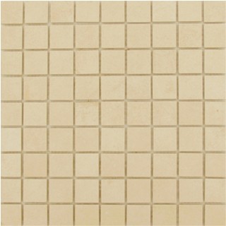 Piastrella mosaico Bianco Classico 3x3 cm su Rete 30x30 cm