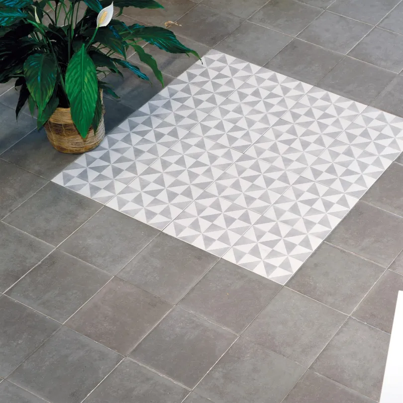 Ceramica artistica cementi novecento grigio 20x20 cm