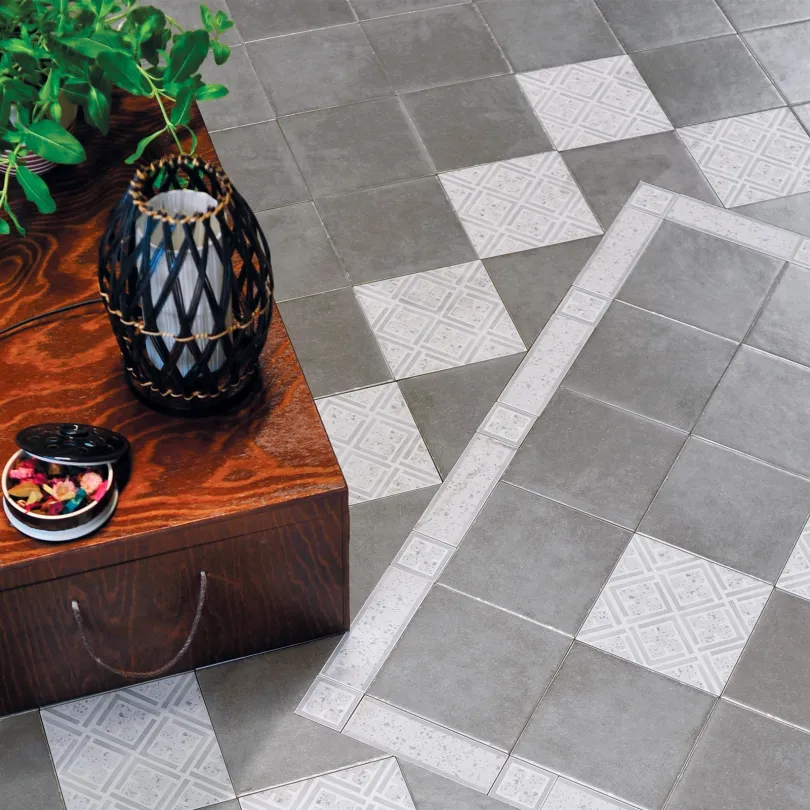 Ceramica artistica cementi novecento grigio 20x20 cm