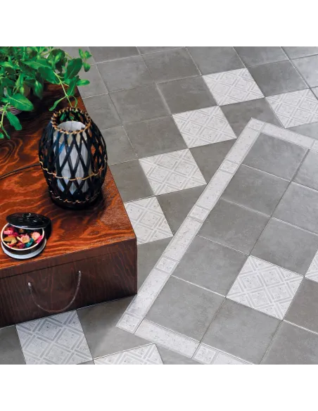 Ceramica artistica cementi novecento grigio 20x20 cm