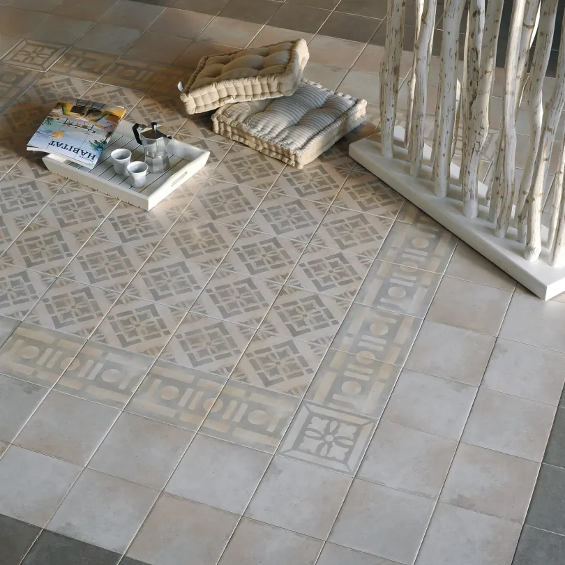 Ceramica artistica cementi novecento beige 20x20 cm