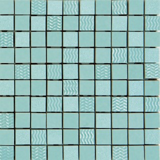Piastrella decorativa Celeste Sorgente Mosaico 20x20 cm