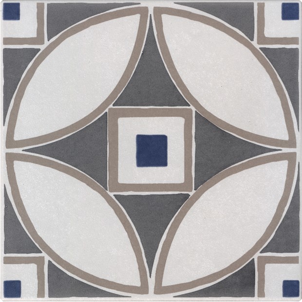 carrelage décoratif space living epoque style 20x20 cm