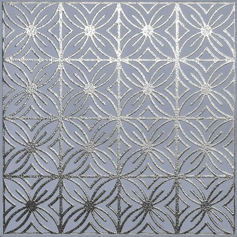 Dekorfliesen Hellblau carpet 20x20 cm