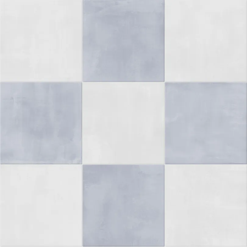 Piastrelle gres porcellanato Azzurro 20x20 cm