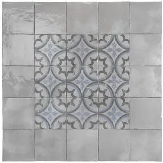 Carrelage décoratif Grigio Autentico Pittura 20x20 cm 2