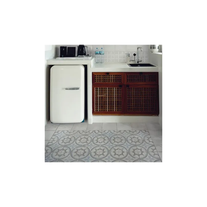 Piastrella decorata Grigio Autentico Pittura 20x20 cm