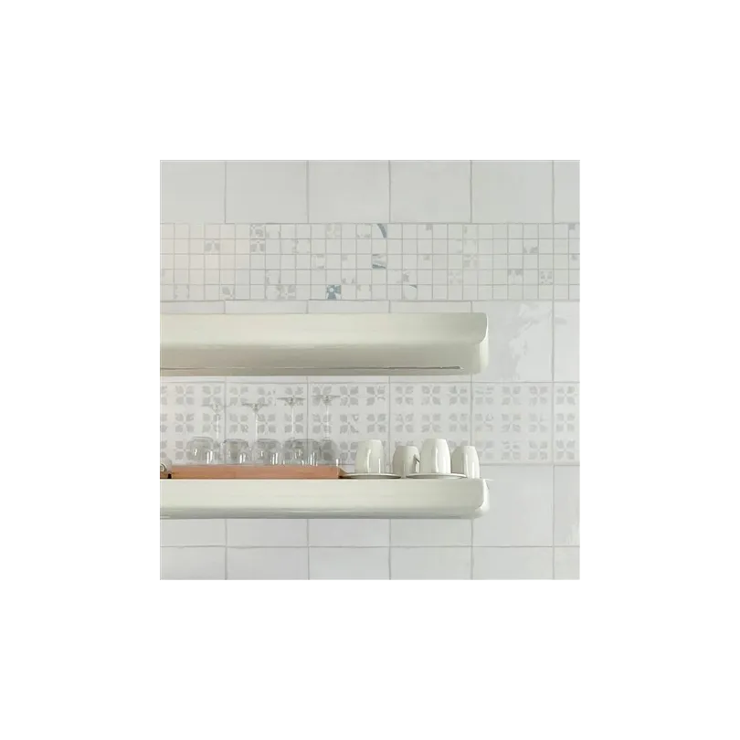 Carrelage décoratif Bianco Classico Decorazione 20x20 cm
