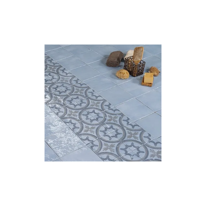 Carrelage décoratif Azzurro Contemporaneo Pittura 20x20 cm