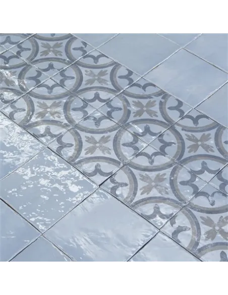 Carrelage décoratif Azzurro Contemporaneo Pittura 20x20 cm Carrelage décoratif Azzurro Contemporaneo Pittura 20x20 cm