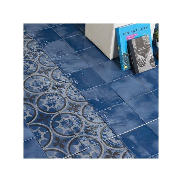 Blue Artistic Tiles Evoluzione Pittura 20x20 cm