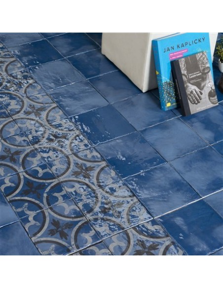 Blue Artistic Tiles Evoluzione Pittura 20x20 cm Blue Artistic Tiles Evoluzione Pittura 20x20 cm