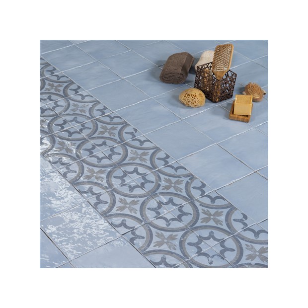 Carrelage décoratif Azzurro Contemporaneo 20x20 cm