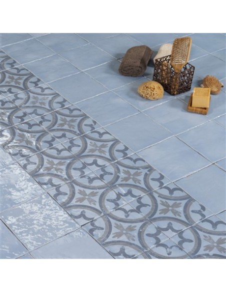 Carrelage décoratif Azzurro Contemporaneo 20x20 cm Carrelage décoratif Azzurro Contemporaneo 20x20 cm