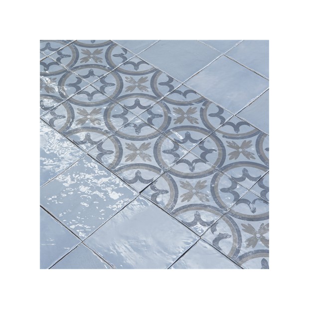 Carrelage décoratif Azzurro Contemporaneo 20x20 cm